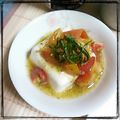 ＴＯＭＯＷＡＴ's cooksnap of when they made イタリアンなトマトと青じその冷やっこ.