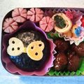 imajunjun's cooksnap of when they made ☆女の子にリボンのお弁当☆.