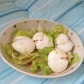 のあ1002's cooksnap of when they made ＊レタスと半熟卵のサラダ＊.