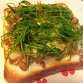 ＬＯＶＥＤＯＧＳ's cooksnap of when they made 簡単☆納豆マヨチーズトーストの作り方.