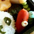 shyokoko's cooksnap of when they made ミッキー★たこさんウインナー　キャラ弁.