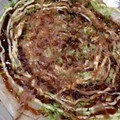 ぱんちった's cooksnap of when they made おもち　de　とんぺい焼き風～.