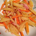 respi0408's cooksnap of when they made ☆じゃがいもとハムの炒め物☆.