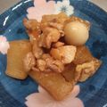 なかなかなのよ's cooksnap of when they made だいこん＆鶏肉の煮物.