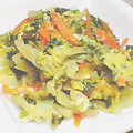 たうんびー's cooksnap of when they made 簡単!!安上がり♪残り野菜の卵とじ炒め.