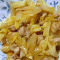 たけきよ、's cooksnap of when they made 余り物でもう一品、簡単、チキンキャベツ!.