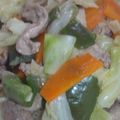 ちびっこゆいまま's cooksnap of when they made 野菜たっぷり！味噌で回鍋肉ホイコーロー.