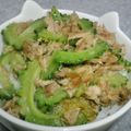 めー太郎's cooksnap of when they made ゴーヤのツナマヨ炒め.
