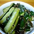 emily1022's cooksnap of when they made キュウリの塩昆布和え★つくれぽ30件突破.