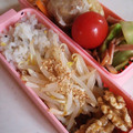 なおなお１０２２'s cooksnap of when they made 簡単3分で！お弁当に♪もやしのおひたし.