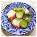 くーこ＠home's cooksnap of when they made たこときゅうりの酢の物.