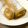 ヌーシ's cooksnap of when they made バナナとモカチーズクリームの珈琲ロール.