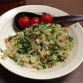 ぽっちぽっちぽっち's cooksnap of when they made 水菜のしゃきしゃきチャーハン.