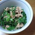 shokolat's cooksnap of when they made チンしてまぜるだけ！ニラとシーチキン和え.