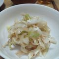 デヴリン's cooksnap of when they made キャベツと新玉ねぎの和風サラダ.