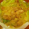 ツーフーンZ's cooksnap of when they made 鶏むね肉でクリームソース煮♪.