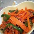 maruru-nn's cooksnap of when they made 朝ごはんにお弁当に♪きんぴらベーコン.