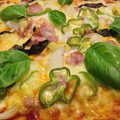 bigbig123's cooksnap of when they made 冷蔵庫の残り野菜で簡単おいしいピザ♡.