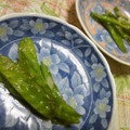 tamamiya55's cooksnap of when they made 超簡単☆きぬさやの塩麹炒め.