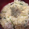 hina＊kan's cooksnap of when they made ラーメンの残り汁で簡単雑炊.