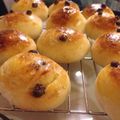 ｷｭたん's cooksnap of when they made バター不要！チョコとクルミの巻き巻きパン.
