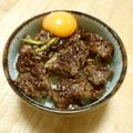 puniＫ's cooksnap of when they made 男飯！焼きネギ牛丼.