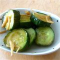 くずっぺ's cooksnap of when they made きゅうりの漬け物.