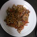 numamii's cooksnap of when they made れんこん入り、きんぴらごぼう♪.