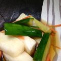 kotaro子's cooksnap of when they made きゅうりと山芋と人参の酢の物.
