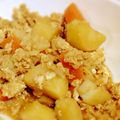 シロロン's cooksnap of when they made 簡単♪人参とじゃがいもの卵とじ.