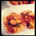 ぉしゃ's cooksnap of when they made お弁当用♡スパゲティナポリタン♥.