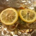 nami730305's cooksnap of when they made 鮭ときのこのホイル焼き～レモン風味～.