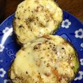 badfemale's cooksnap of when they made アボカドのチーズ焼き.
