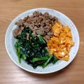 みぃくんのママ's cooksnap of when they made 【簡単豪華】三色丼.