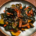 クック848Q4O☆'s cooksnap of when they made かぼちゃの皮のきんぴら.