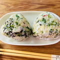 おりこうポチ's cooksnap of when they made 大根の葉っぱのおにぎり.