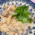 Faiza's cooksnap of when they made 超簡単。失敗無し。炊飯器。チキンライス。.