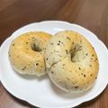 さぁちゃむ！'s cooksnap of when they made *｡☆むっちむちごまベーグル*｡☆.