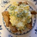 R2016's cooksnap of when they made 米粉でサクッと軽い！鮭のムニエル.