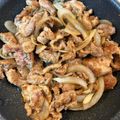 こつこつ地道に's cooksnap of when they made 旦那絶賛★豚肉生姜焼き.