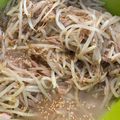 みゅう's cooksnap of when they made レンジで簡単☆ご飯のお供に・無限もやし。.