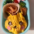 もりりんwww's cooksnap of when they made ポケモン弁当　ピカチュウ　キャラ弁.
