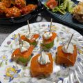 旨物好's cooksnap of when they made スモークサーモンの簡単ピンチョス.