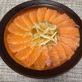 ★ころんたん★'s cooksnap of when they made 簡単☆サーモンのカルパッチョ.