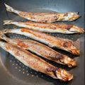yuxtu's cooksnap of when they made フライパンでししゃもを上手く焼く！.