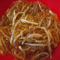 kzr孤鳩's cooksnap of when they made レンジだけ!もやしだけ!コク旨チャプチェ.