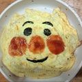 さくら's cooksnap of when they made ♡アンパンマンオムライス♡幼児食.