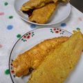 とりけらとっぷす's cooksnap of when they made 簡単♪ささみのカレーチーズピカタ♪.