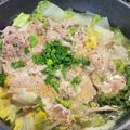 アイたん's cooksnap of when they made 新提案！とろみが旨い至福の“ねぎ塩豚鍋”.