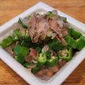 あーこ姐's cooksnap of when they made 簡単すぎ？オクラ納豆f(^^;.
